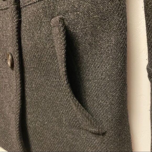 J. Crew Stadium Cloth Nello Gori Peacoat - Picture 3 of 6